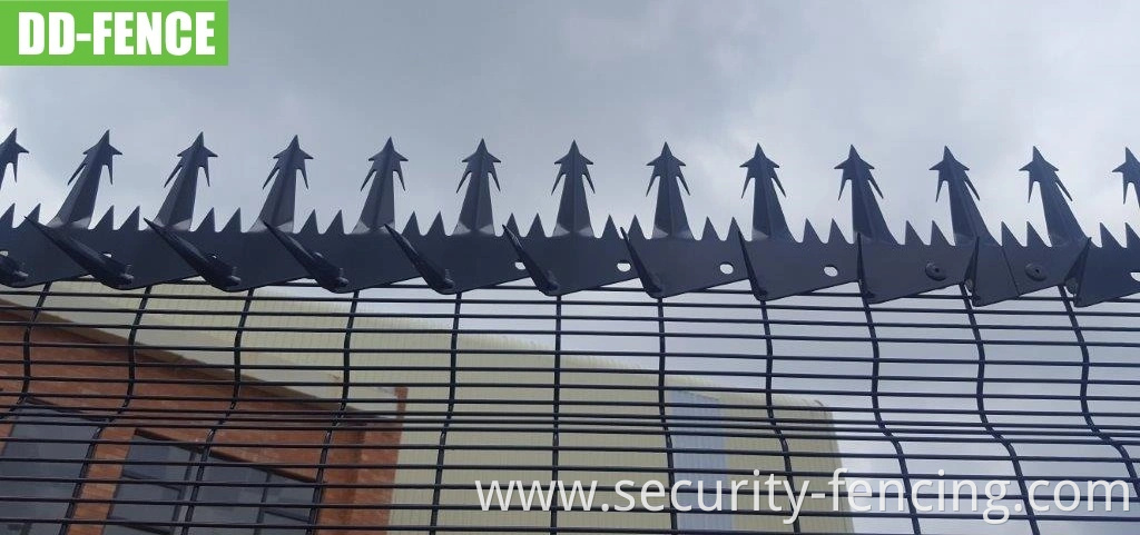 High Security Anti Climb 358 Weld Wire Mesh Fence for Industrial Factory Telecom Energy Power Substation